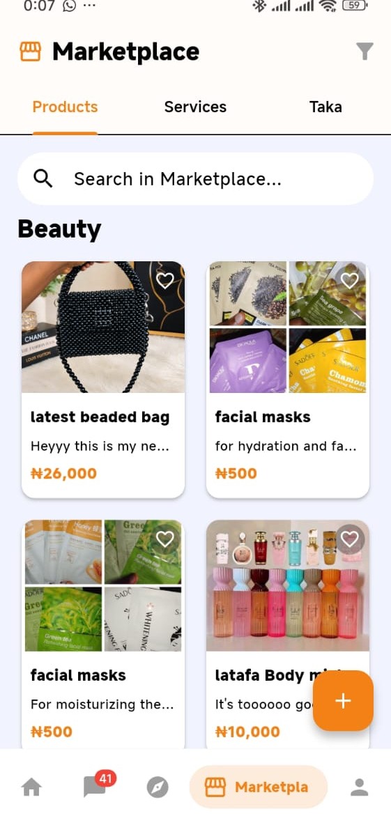 TALK Marketplace