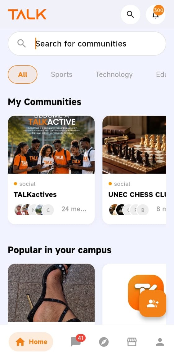 TALK communities